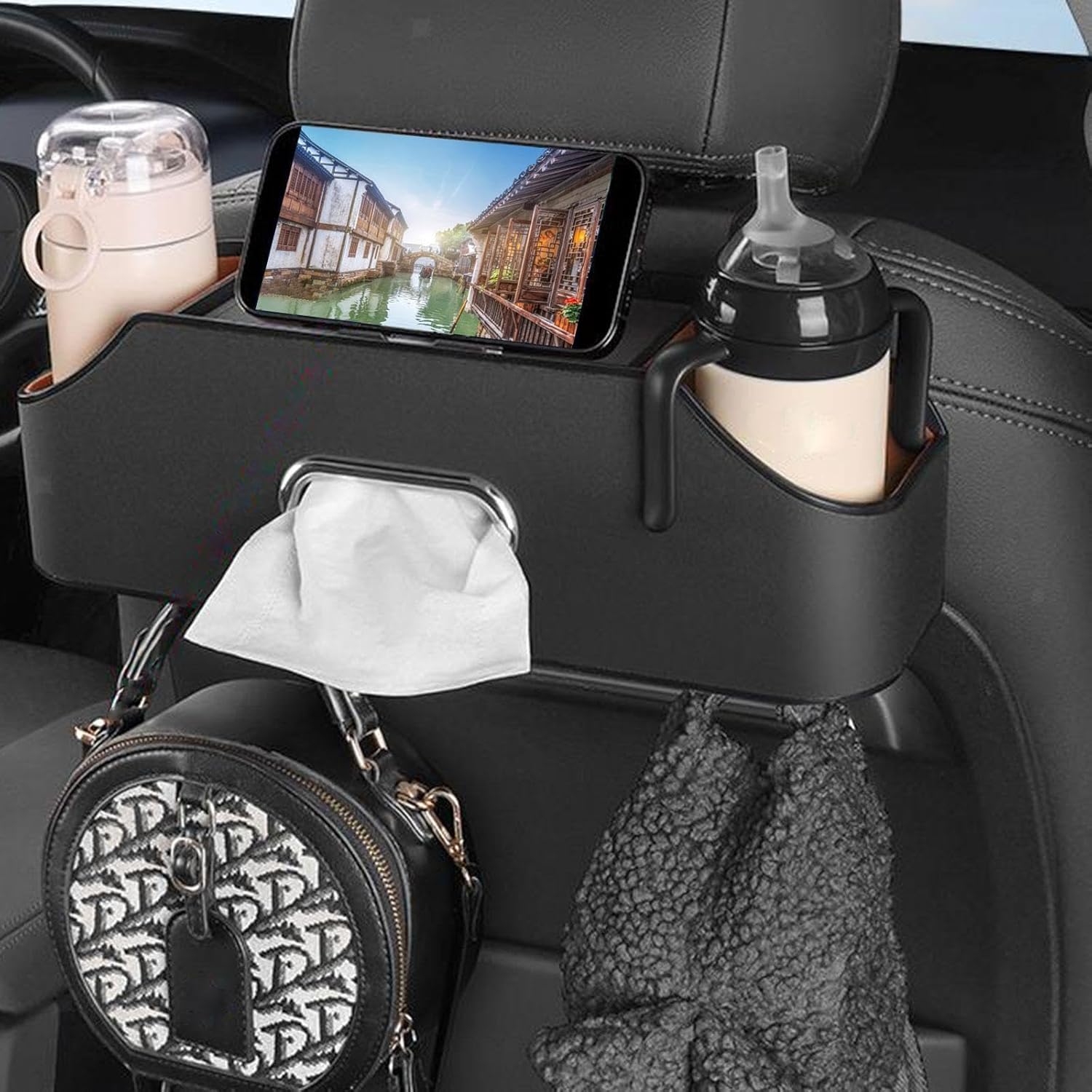 Car Backseat Organizer Storage Box