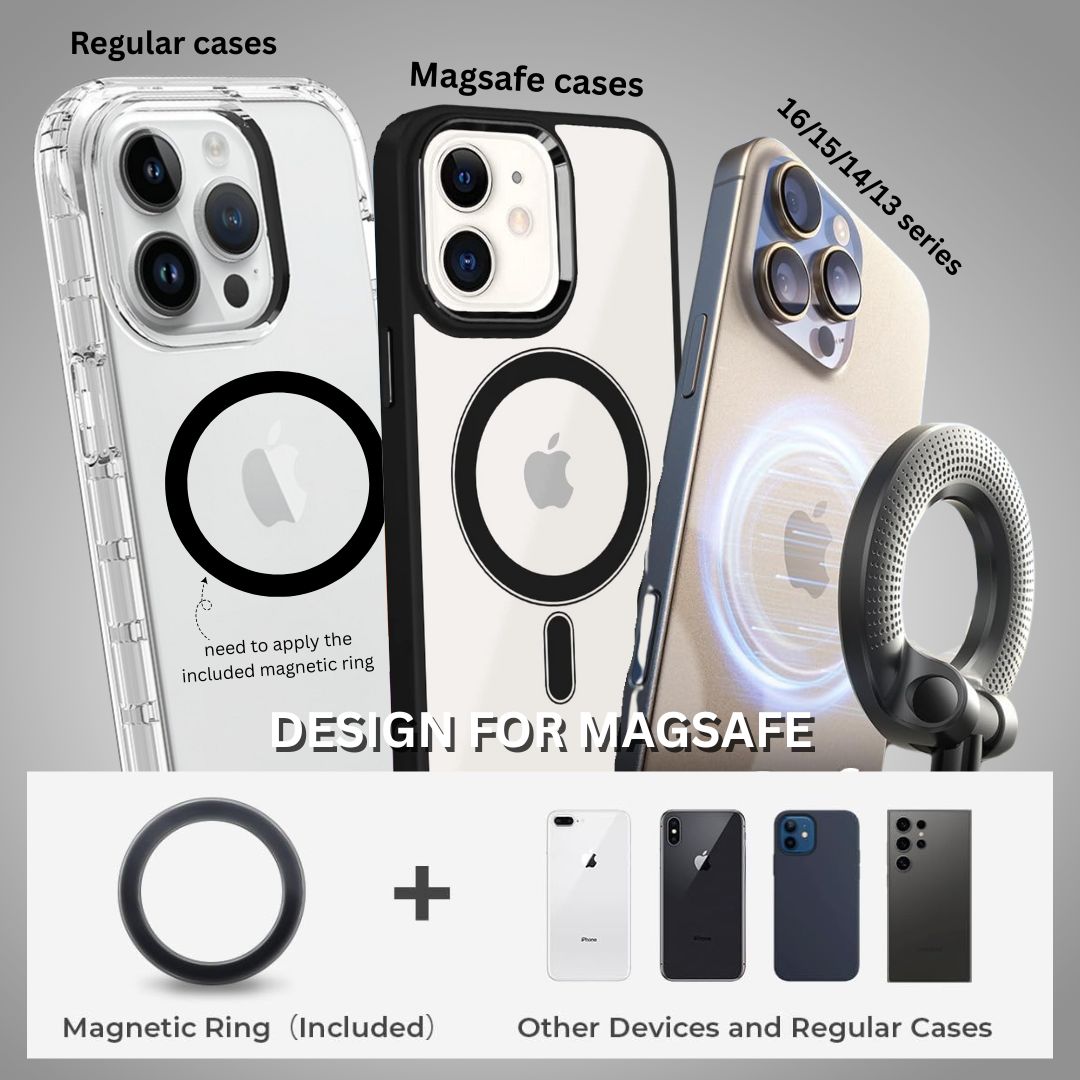 Vacuum Magnetic Car Phone Holder